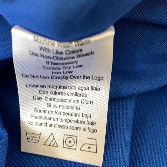 Adar Pro Scrub Women’s Blue Uniform Top Blue Size M - Picture 6 of 7